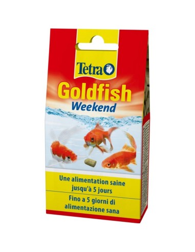 Tetra Goldfish Weekend 12g - Alimentazione per pesci rossi durante il fine settimana