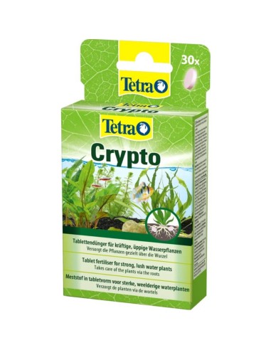 Tetra Plant Crypto 10 compresse- Ferro e preziosi oligoelementi a rilascio graduale