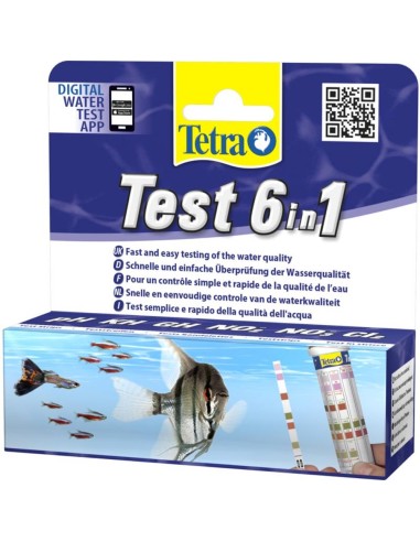 Tetra test Strisce 6in1 - scatola da 25 test