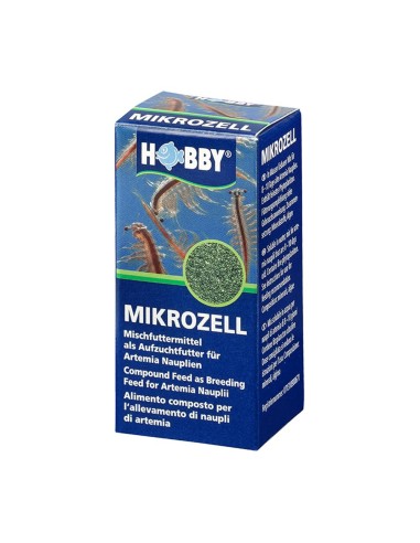 Hobby 30400 Mikrozell 240ml - Nutrimento per Naupli di Artemia Salina Seconda Fase