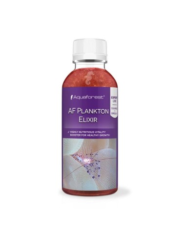 Aquaforest AF Plankton Elixir 250ml - Alimento Liquido per Pesci Marini e Coralli