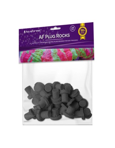 Aquaforest AF Plug Rocks 24pz - Basette ad innesto per Talee vari colori