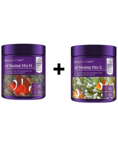 Aquaforest Duo Pack - Marine Mix M 120gr+Marine Mix S 120gr