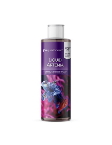 Aquaforest Liquid Artemia 250ml - alimento a base di Artemie naturali per tutti i pesci marini