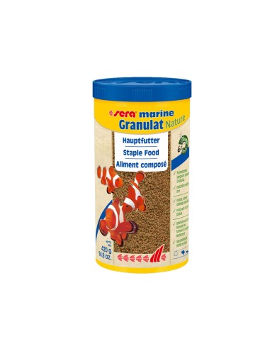 Sera Nature Marine Granulat - Mangime completo per pesci marini