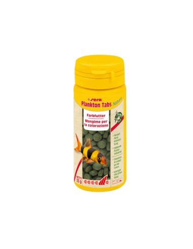 Sera Nature Plankton Tabs - Mangime In Pastiglie Con Plankton E Spirulina