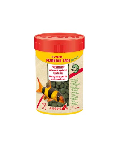 Sera Nature Plankton Tabs - Mangime In Pastiglie Con Plankton E Spirulina