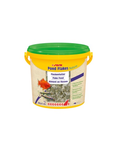 Sera Nature Pond Flakes - Mangime in Fiocchi per Pesci da Laghetto