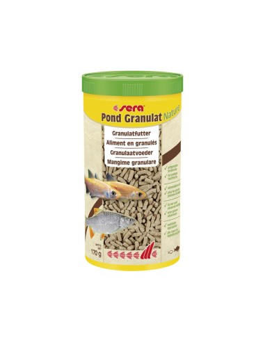 Sera Pond Granulat 1000ml/170gr - Mangime in Granuli per Pesci da Laghetto