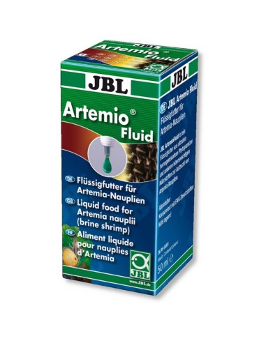 JBL ArtemioFluid - Cibo Liquido per Nauplii di Artemia - 50ml