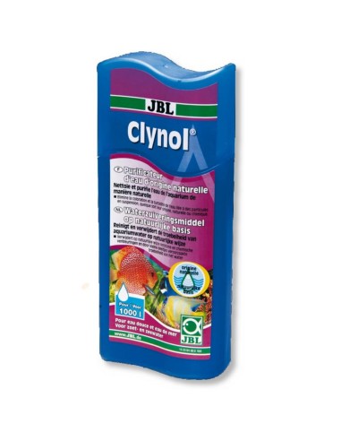 JBL Clynol 250ml per 1000lt depuratore d'acqua su base naturale