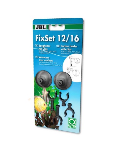 JBL Fix Set 12/16 - Ventose Con Clips Per Set Di Aspirazione 12/16