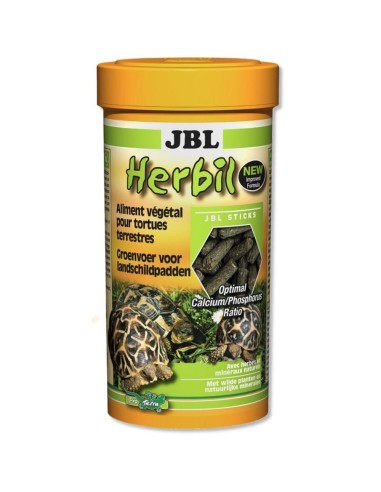 JBL Herbil 250ml 165gr - Alimento Biologico Per Tartarughe Di Terra