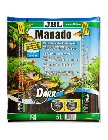 JBL Manado Dark 1,5-2,5mm - Substrato per acqua dolce