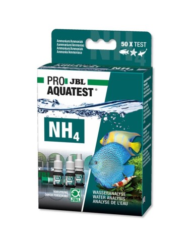 JBL ProAquatest NH4 - test ammoniaca per Acqua Dolce e Marina 50 Misurazioni