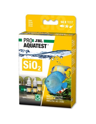 JBL ProAquatest SiO2 per Acqua Dolce e Marina 50 Test