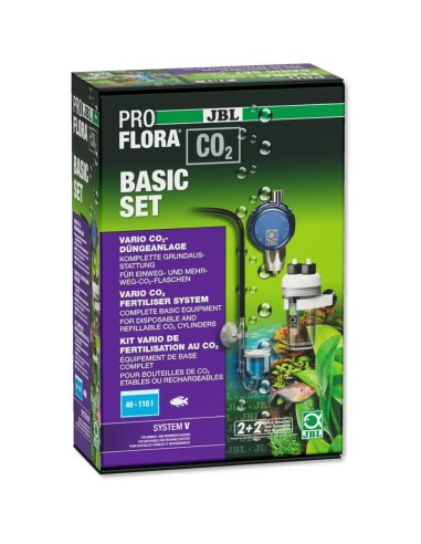 Jbl Proflora CO2 Basic Set V - Impianto CO2 di base per piante d'acquario senza bombola