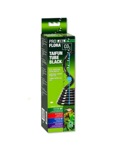 Jbl ProFlora CO2 Taifun Tube 3m - Tubo per CO2 Nero