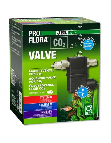 Jbl ProFlora CO2 Valve - Elettrovalvola 12V per Impianti di CO2