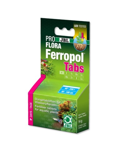 JBL ProFlora Ferropol Tabs 30pz - fertilizzante in compresse