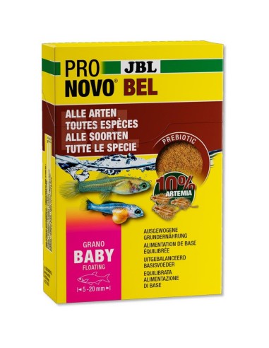 JBL ProNovo Bel Grano Baby 3x2,5g - Mangime base in polvere per avannotti