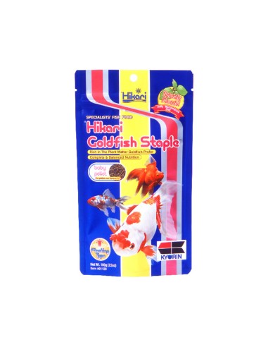 Hikari Goldfish Staple Baby Pellet - mangime galleggiante per persci rossi e piccole carpe Koi