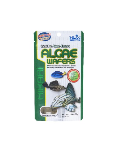 Hikari Tropical Algae Wafers – mangime per Plecostomus e altri mangiatori di alghe