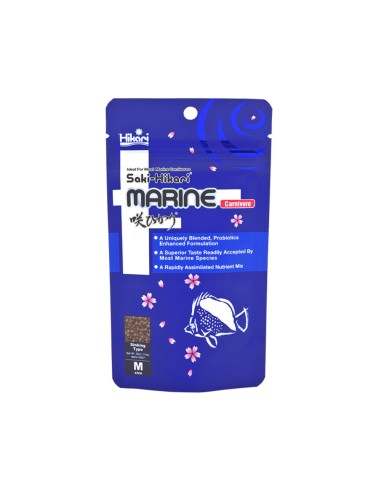 Saki-Hikari Marine Carnivore Sinking Type M 40gr - Mangime Affondante per Pesci Marini