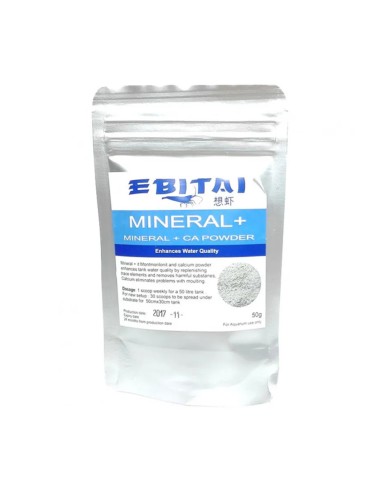 Ebitai Mineral+ 50gr - integratore in polvere di Calcio e Montmorillonite