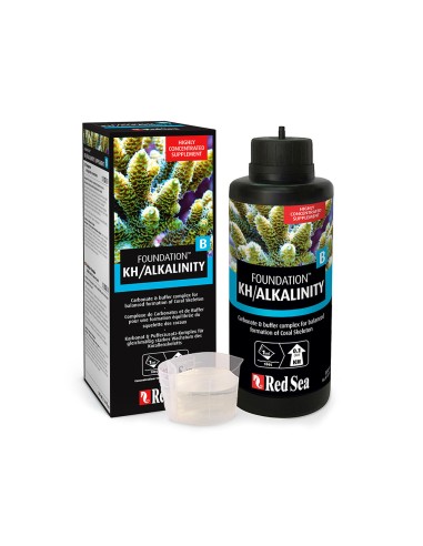 Red Sea Reef Foundation B 500ml - Complesso Liquido di Carbonati e Sostanze Tampone che Stabilizzano Alcalinità e PH