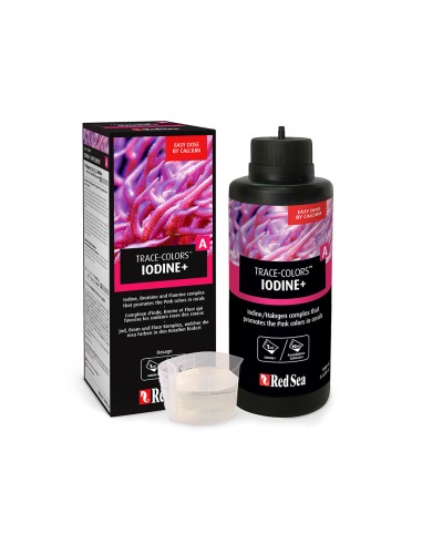 Red Sea Trace Colors A Iodine+ 500ml - Integratore di Iodio Bromo Fluoro