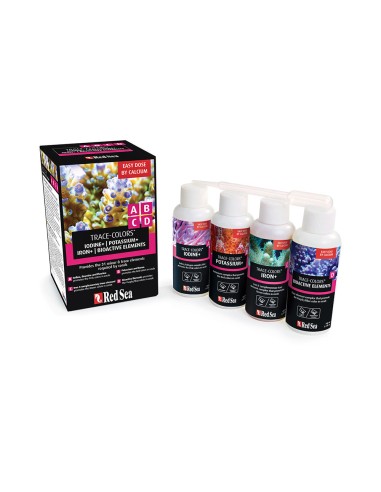 Red Sea Trace Colors Starter Kit ABCD 4 x 100ml