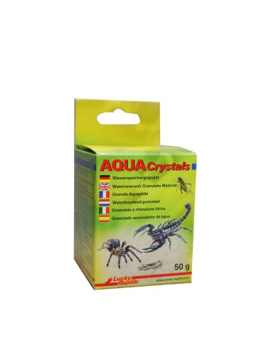 Lucky Reptile Aqua Crystals 50gr - granulato espandibile per l'immagazzinamento di acqua