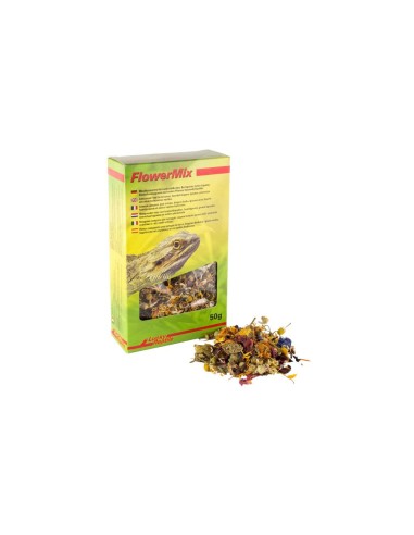 Lucky Reptile Flower Mix 50gr - mangime a base di fiori secchi per rettili erbivori e onnvori