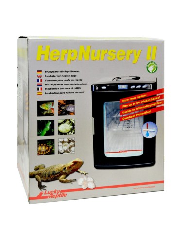 Lucky Reptile Herp Nursery II - incubatrice capienza 25L range 5-60°C per rettili e uccelli