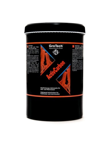 GroTech Aktiv Carbon 1000ml - Carbone attivo esente da fosfati e con PH neutro