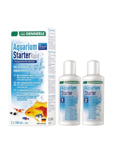 Dennerle 1681 Aquarium Starter Rapid 200ml - bioattivatore batterico