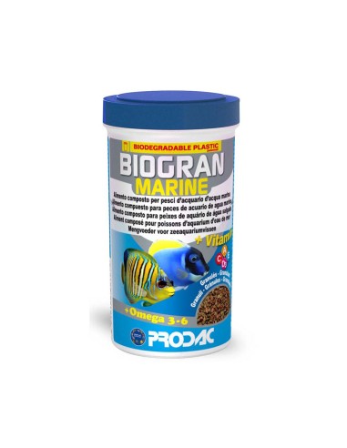 Prodac Biogran Marine 250ml/100gr - mangime in granuli per pesci d' acqua marina