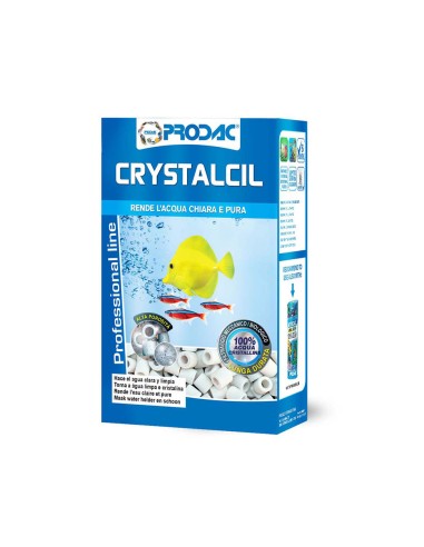 Prodac Crystalcil 1000ml/500gr - Cilindretti in Vetro Sinterizzato ad Alta Porosità