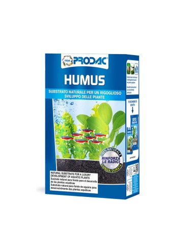 Prodac Humus 1000ml / peso 500gr - Substrato Fertile Ricco di Sostanze Nutritive