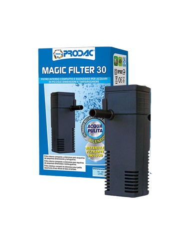 Prodac Magic Filter 30 - Filtro Interno Completo di Spray Bar per Acquari da 10-30 Litri