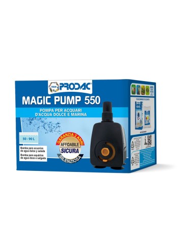 Prodac Magic Pump - Pompa Regolabile per acqua dolce e marina