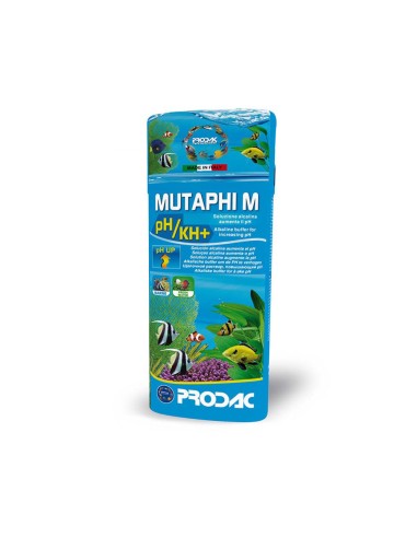 Prodac Mutaphi M - PH+ 100ml - Alcalinizzante e Stabilizzatore di PH