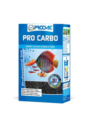 Prodac Pro Carbo 200gr - carbone attivo per acqua dolce e marina