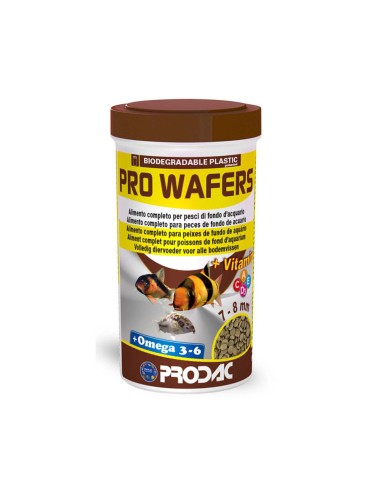 Prodac Pro Wafers 250ml/135gr - Alimento completo per pesci da fondo