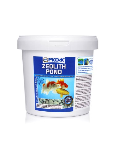 Prodac Zeolith Pond Secchiello da 5Kg - Zeolite per laghetti