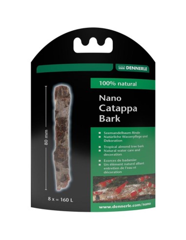 Dennerle 5867 - Catappa Bark Nano - Corteccia di mandorlo indiano