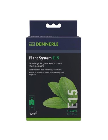 Dennerle Plant System E15 - compresse fertilizzanti a base di ferro