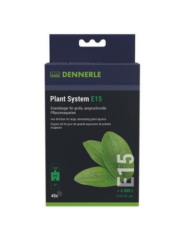 Dennerle Plant System E15 - compresse fertilizzanti a base di ferro