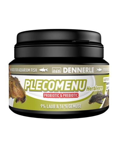 Dennerle Plecomenu Herbivore 100ml - alimento completo per Loricaridi in chips da 12mm